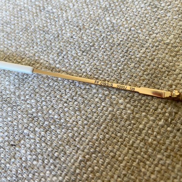 Rose Gold FENDI Sunglasses - Picture 7 of 12